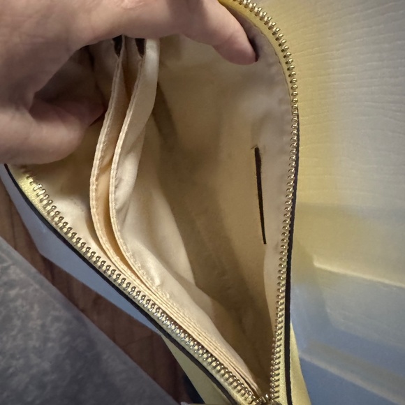 Kate Spade Yellow Pebble Crossbody w/ Yellow Wallet NWT - Picture 4 of 4